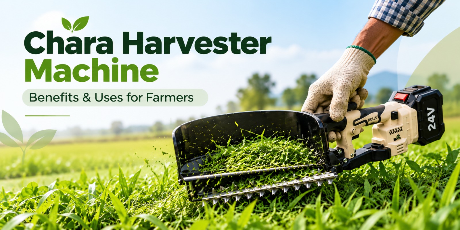 Chara Harvester Machine: How Farmers Can Make Fodder Harvesting Easier